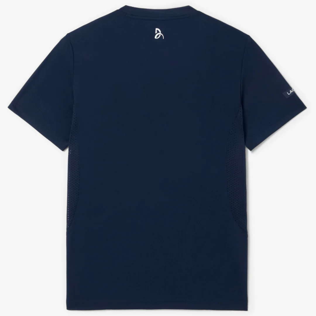 Lacoste Men's Djokovic X Tennis Crew - Navy Blue - Image 2