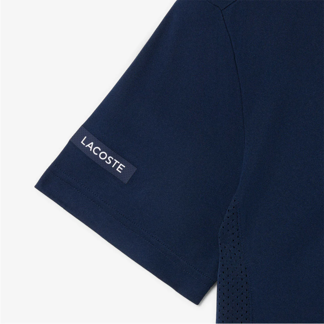 Lacoste Men's Djokovic X Tennis Crew - Navy Blue - Image 3