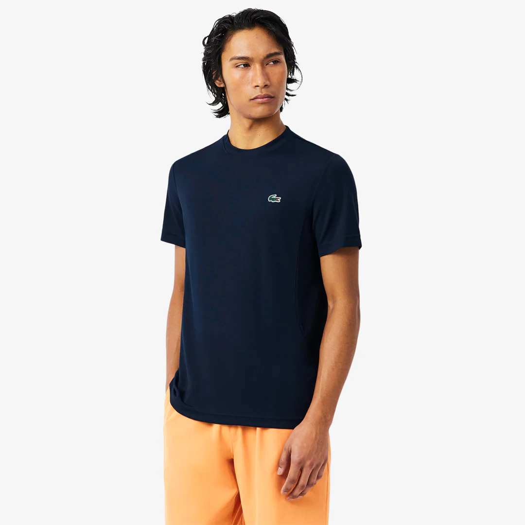 Lacoste Men's Djokovic X Tennis Crew - Navy Blue - Image 4