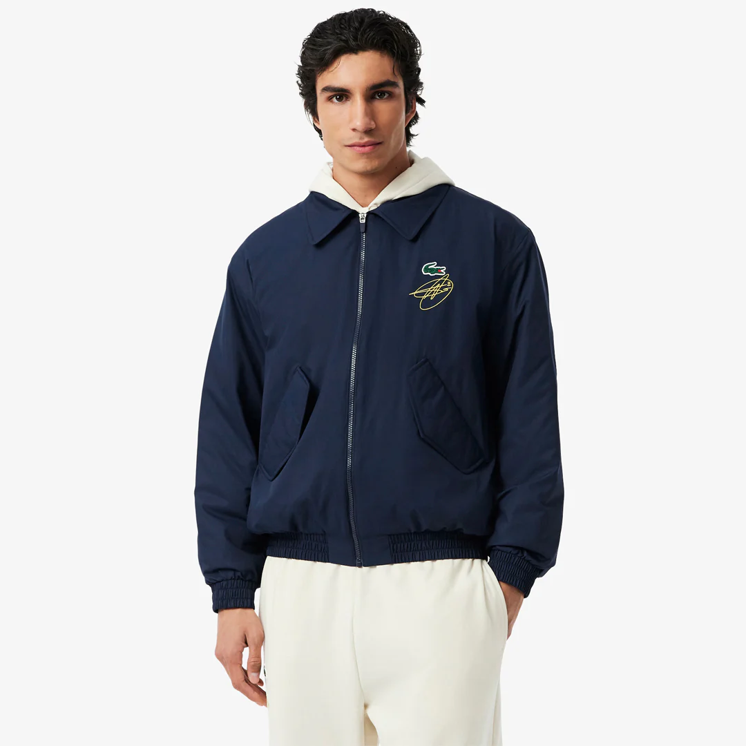 Lacoste Men's Djokovic X Tennis Jacket - Navy Blue - Image 6
