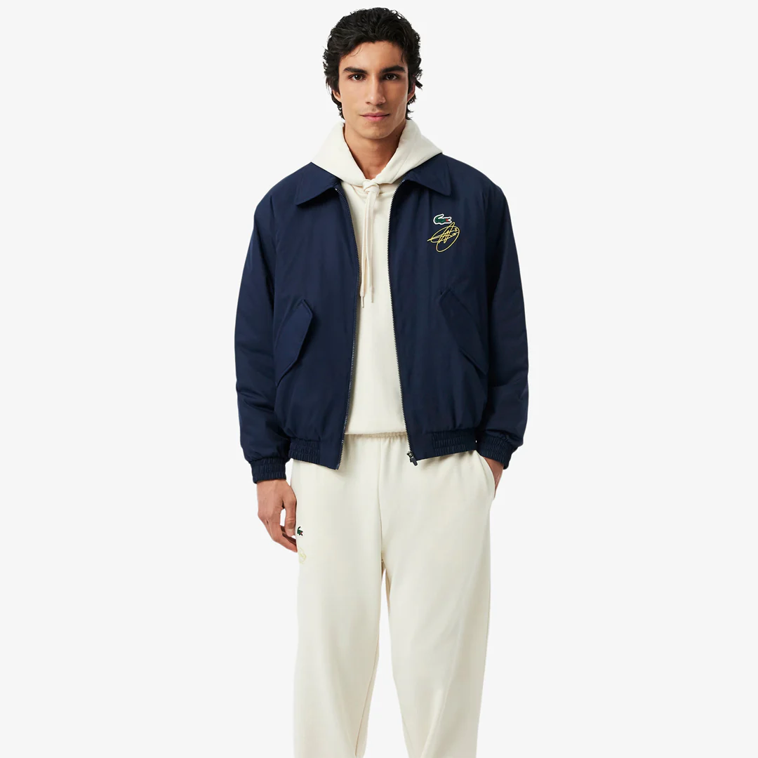 Lacoste Men's Djokovic X Tennis Jacket - Navy Blue - Image 8