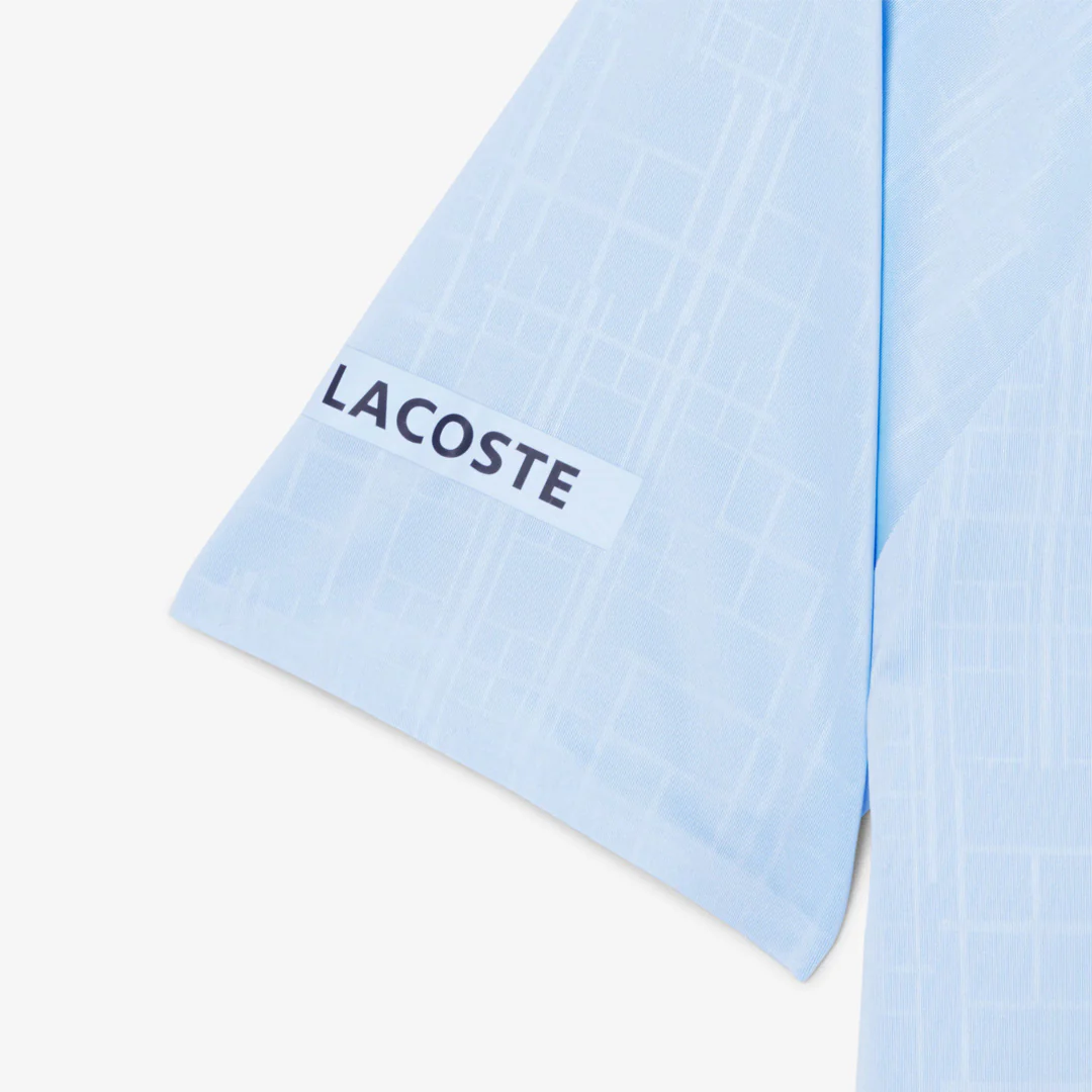Lacoste Men's Djokovic X Tennis On Court Polo - Pastel Blue - Image 3