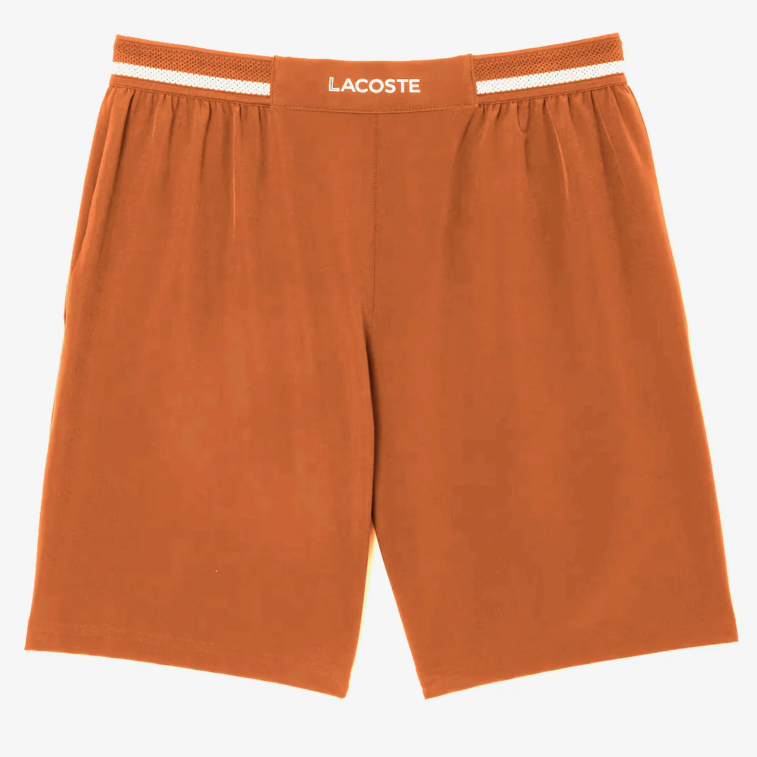 Lacoste Men's Djokovic X Tennis Short - Orange/White - Image 2
