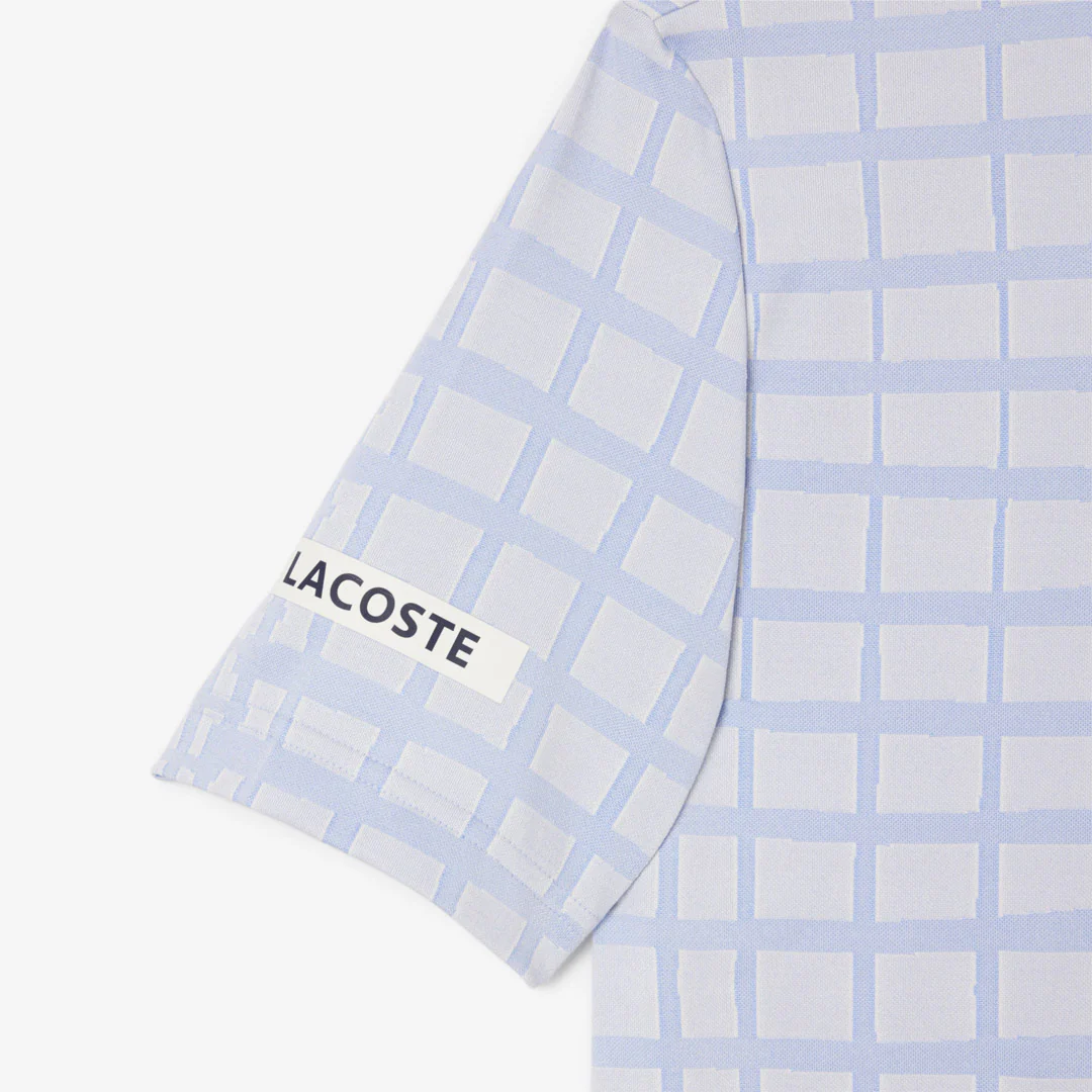 Lacoste Men's Medvedev X Tennis Polo - White/Purple - Image 3