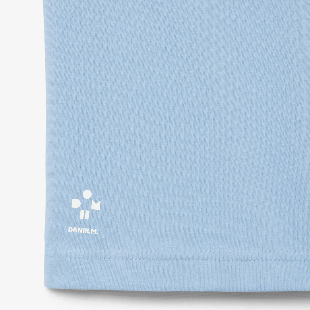 Lacoste Men's Medvedev X Tennis Tee - Light Blue - Image 4
