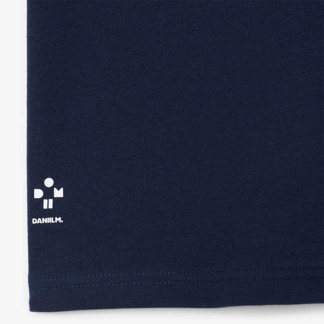 Lacoste Men's Medvedev X Tennis Tee - Navy Blue - Image 4