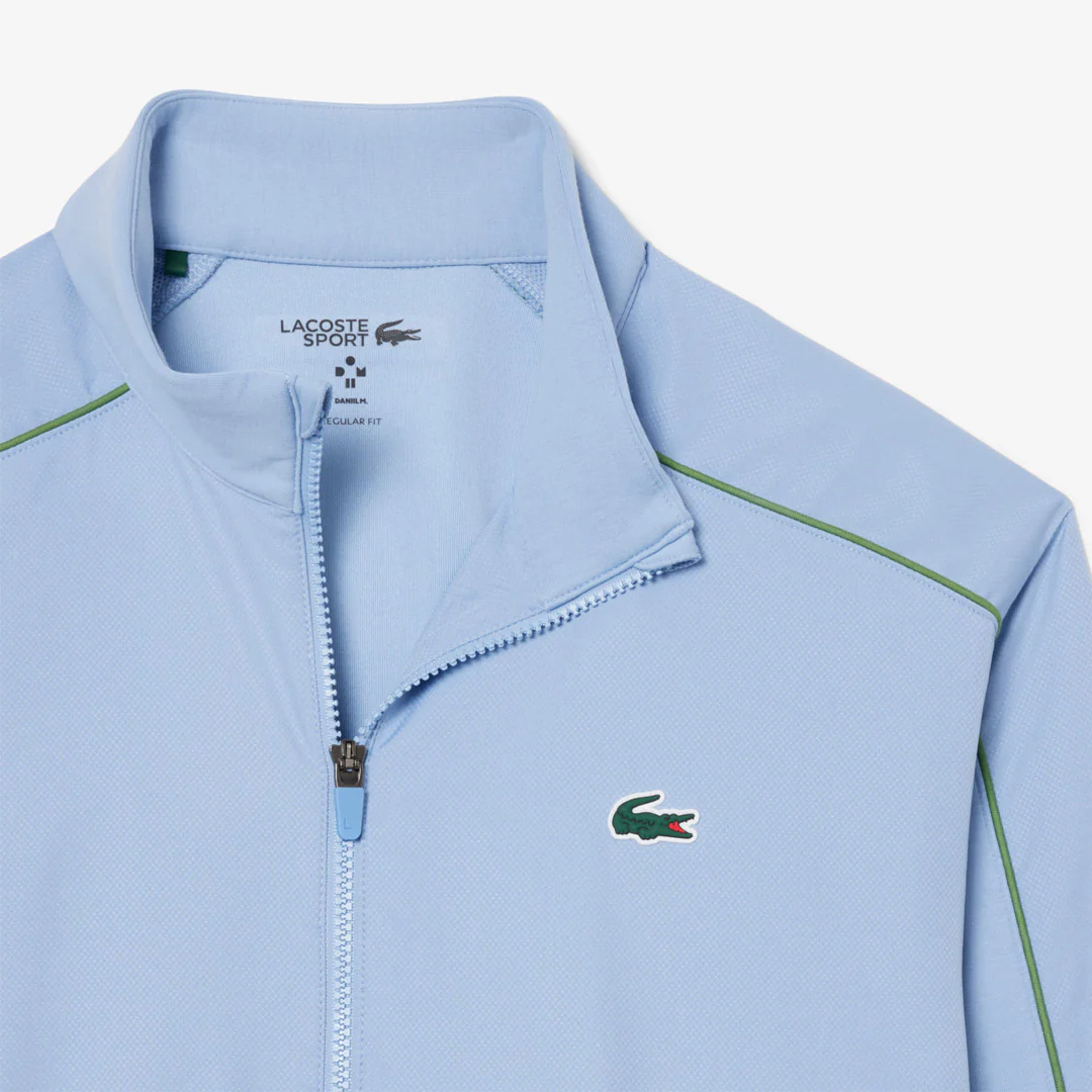 Lacoste Men's Medvedev X Tennis Track Suit - Light Blue - Image 4