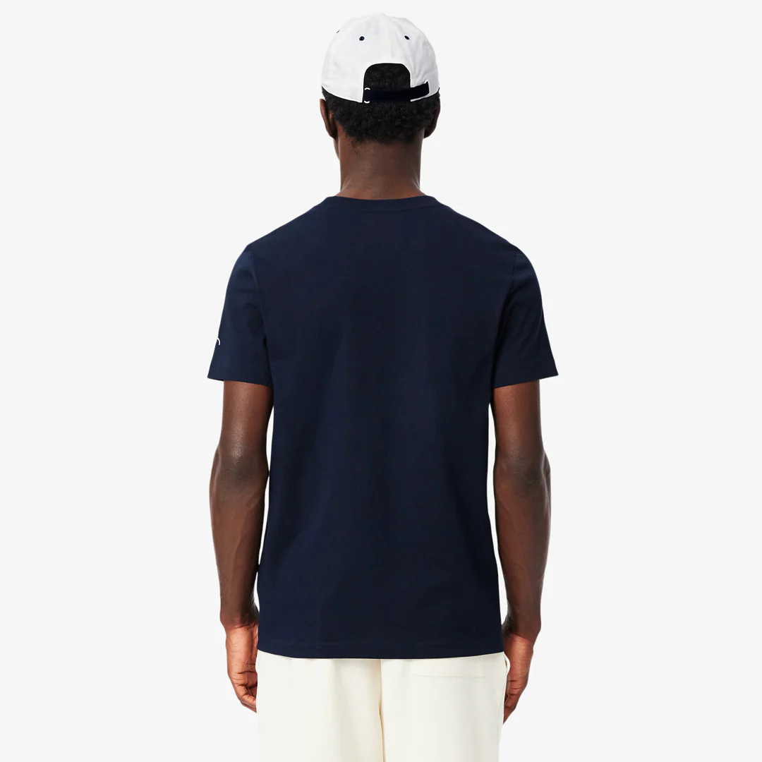 Lacoste Men's Novak Djokovic Cap and Tee Set - Navy Blue/White - Image 6