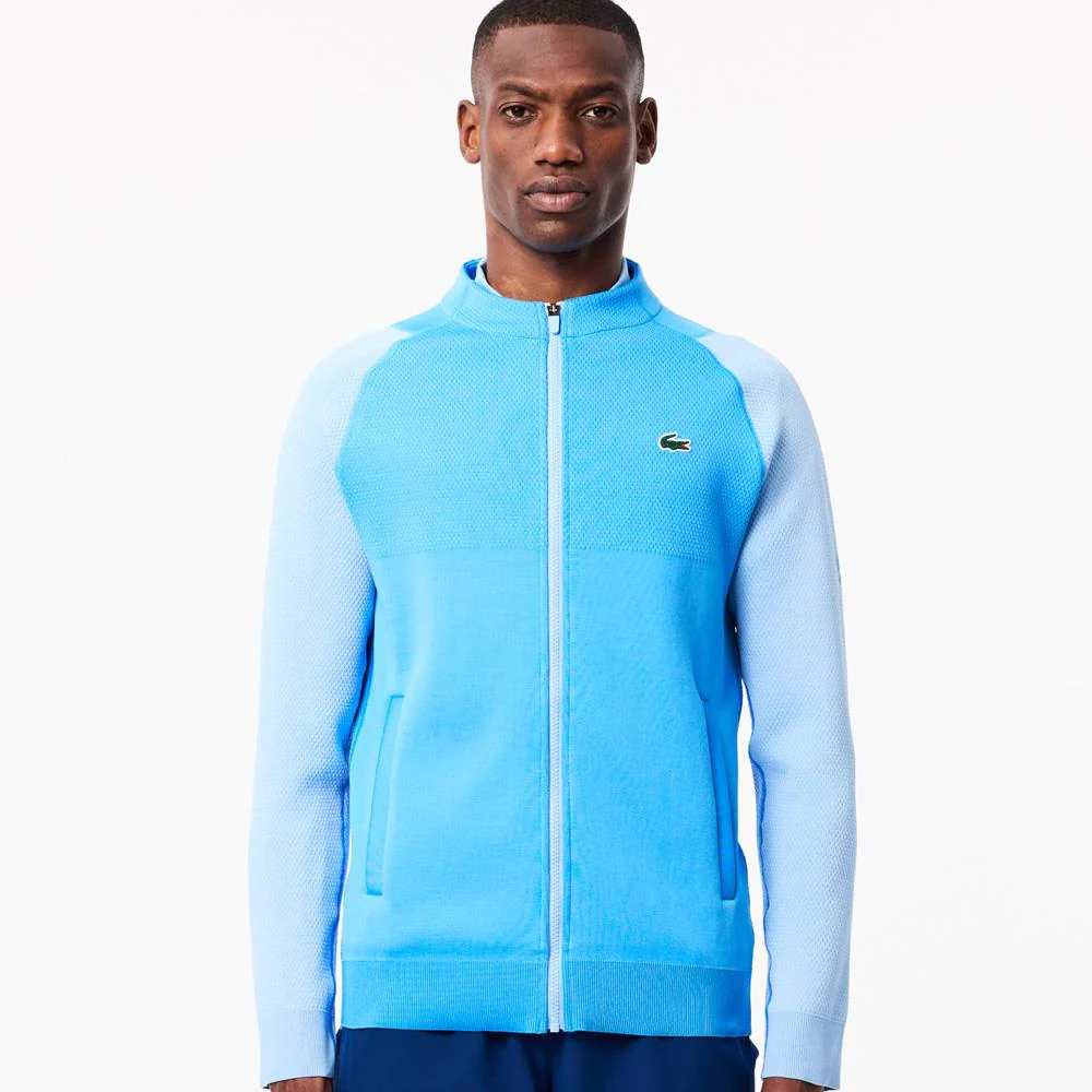 Lacoste Men's Novak Djokovic Tennis X Jacket - Argentine Blue - Image 2