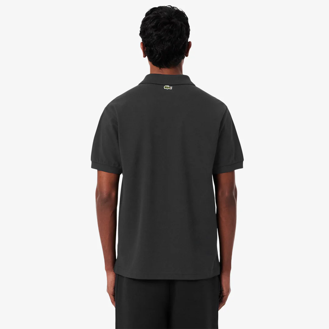 Lacoste Men's Printed Petit Pique Polo - Black - Image 4
