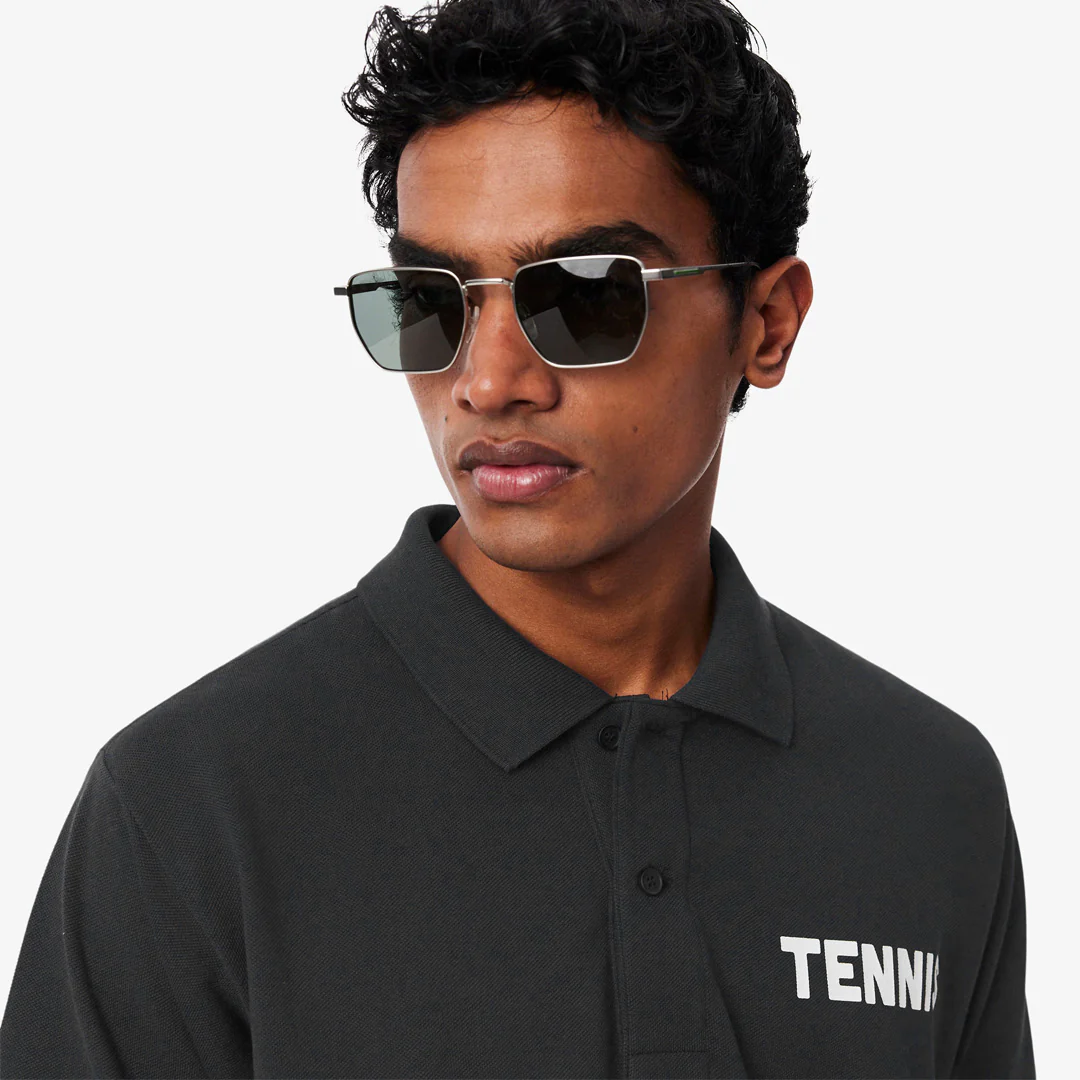 Lacoste Men's Printed Petit Pique Polo - Black - Image 5