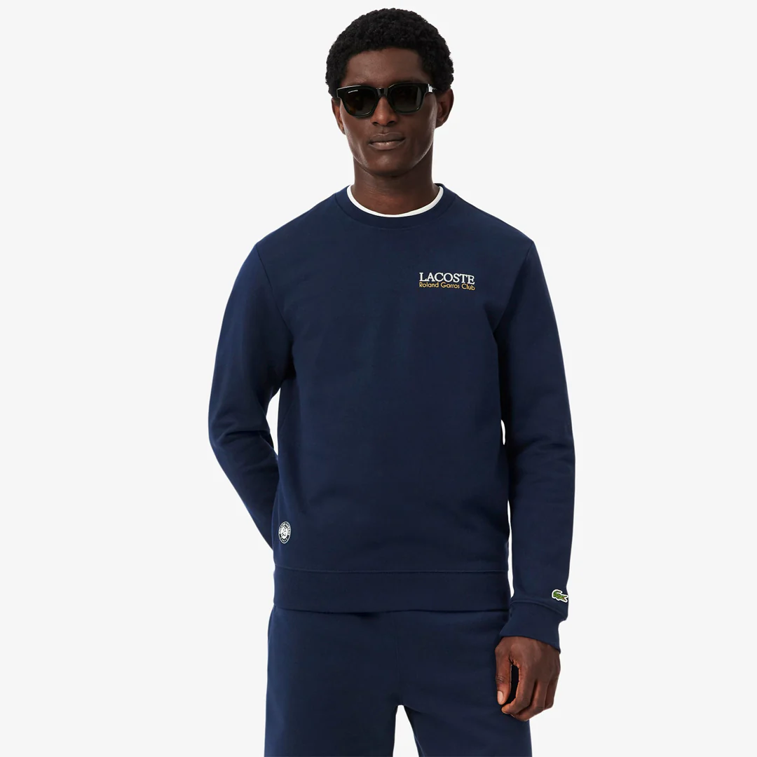 Lacoste Men's Roland Garros Club Sweater - Midnight Blue - Image 6