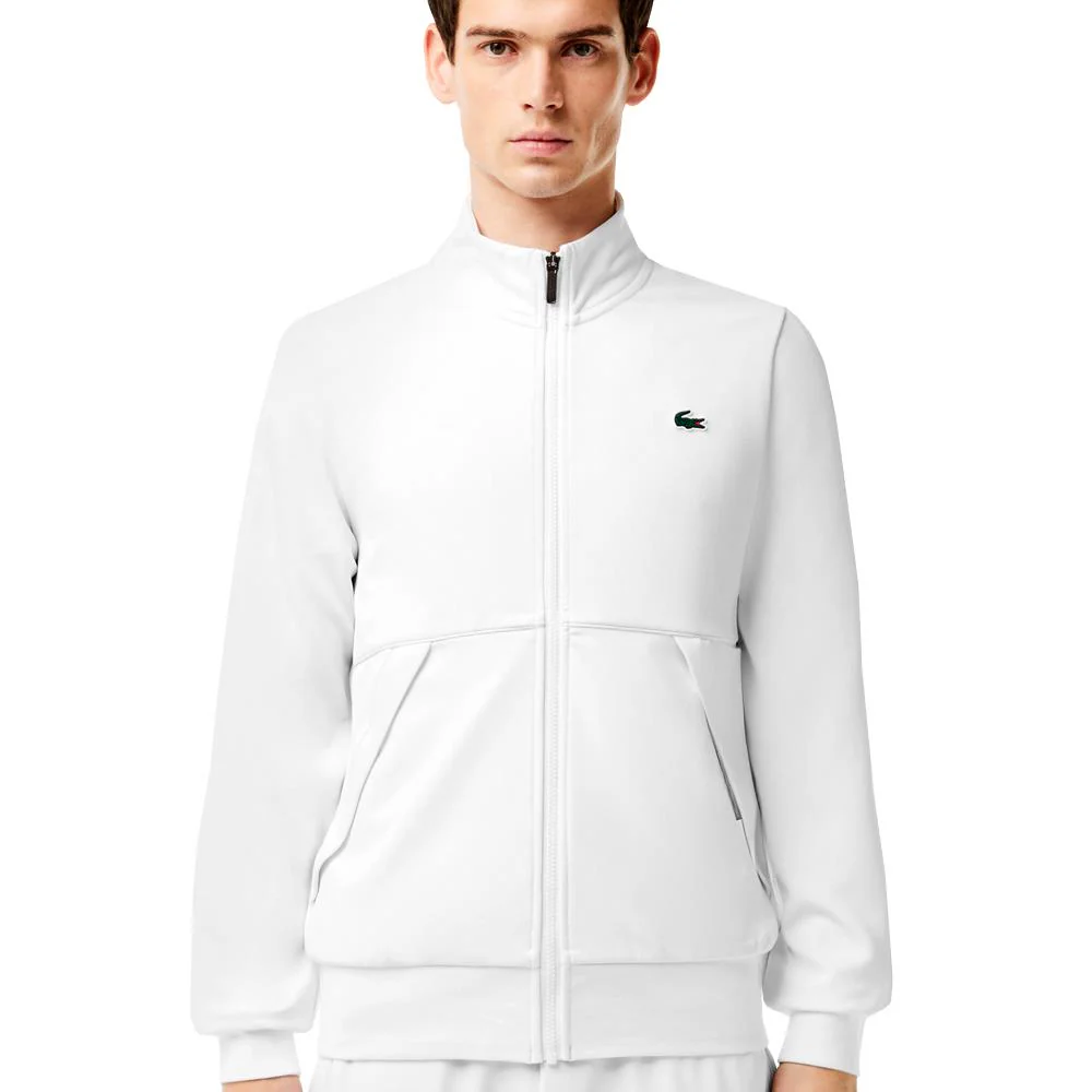 Lacoste Men's Sport Full Zip Jacket - White - Image 2