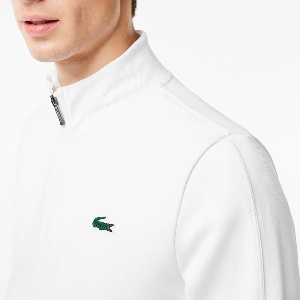 Lacoste Men's Sport Full Zip Jacket - White - Image 4