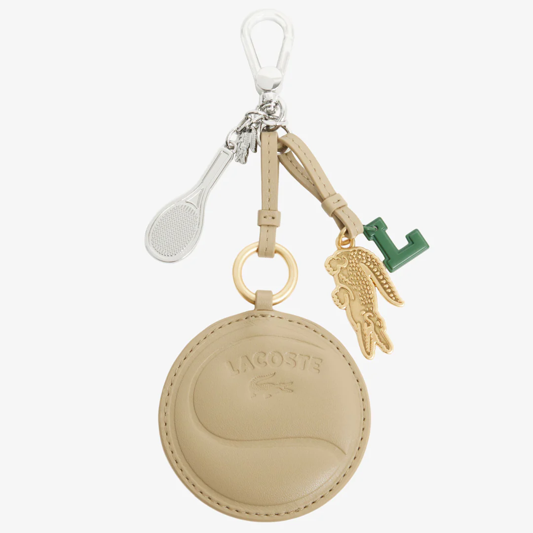 Lacoste Racquet Mirror Charm Keychain - Image 2