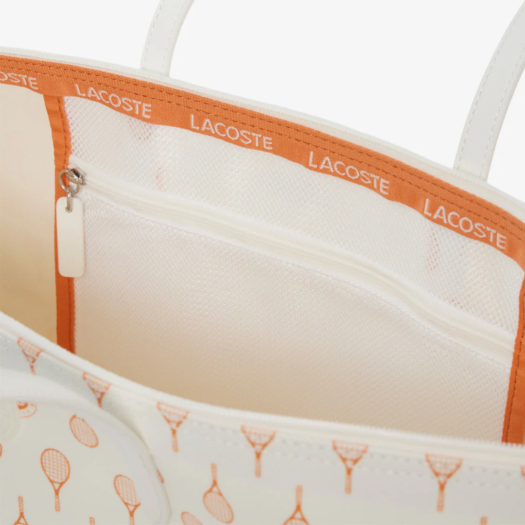 Lacoste Roland Garros Large Tote Bag - Flour Blossom - Image 4
