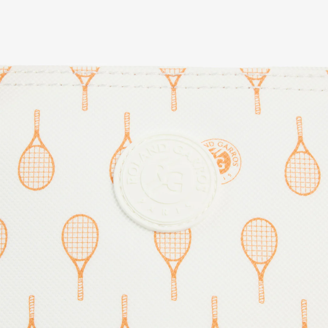 Lacoste Roland Garros Large Tote Bag - Flour Blossom - Image 6