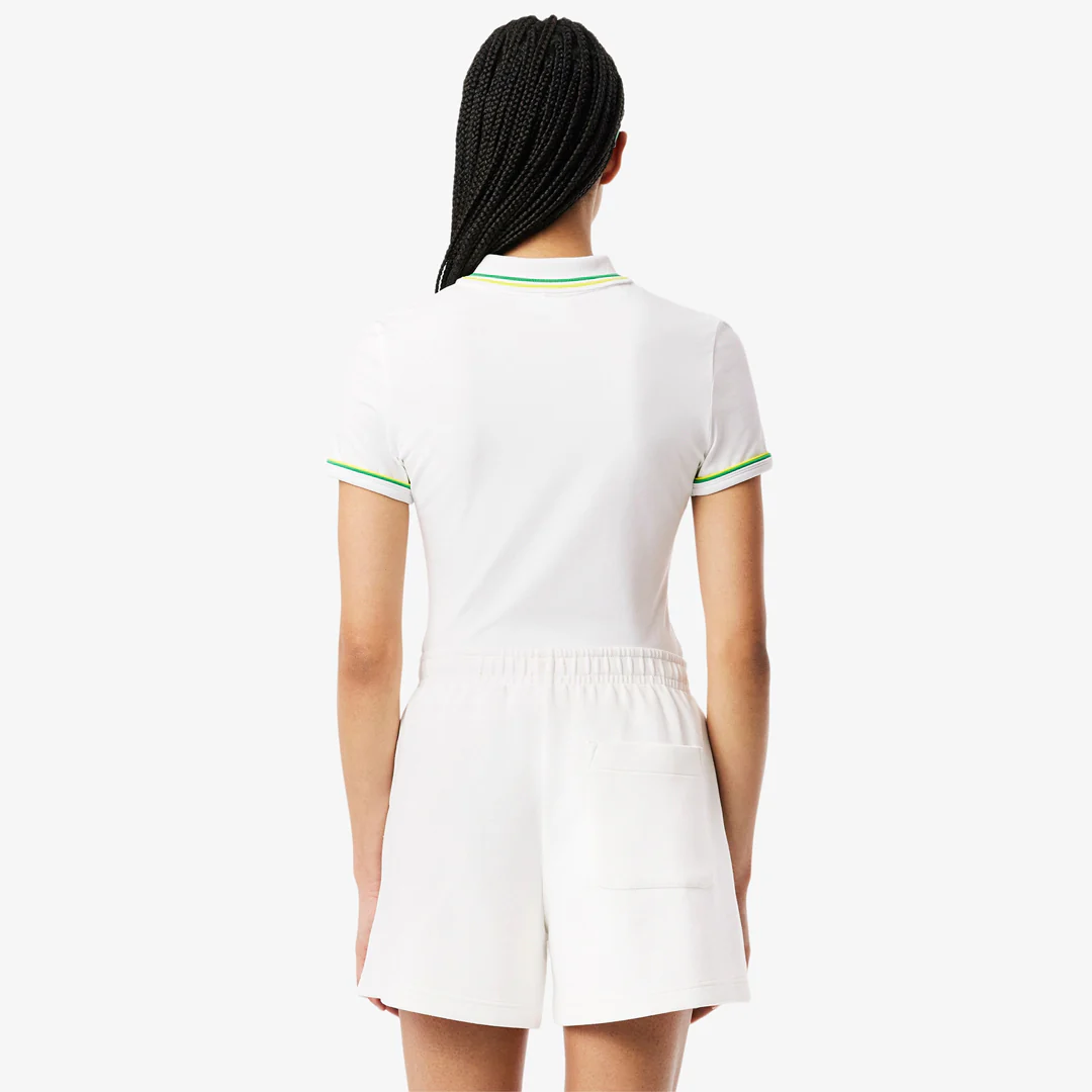 Lacoste Women's Jersey Polo - White - Image 4