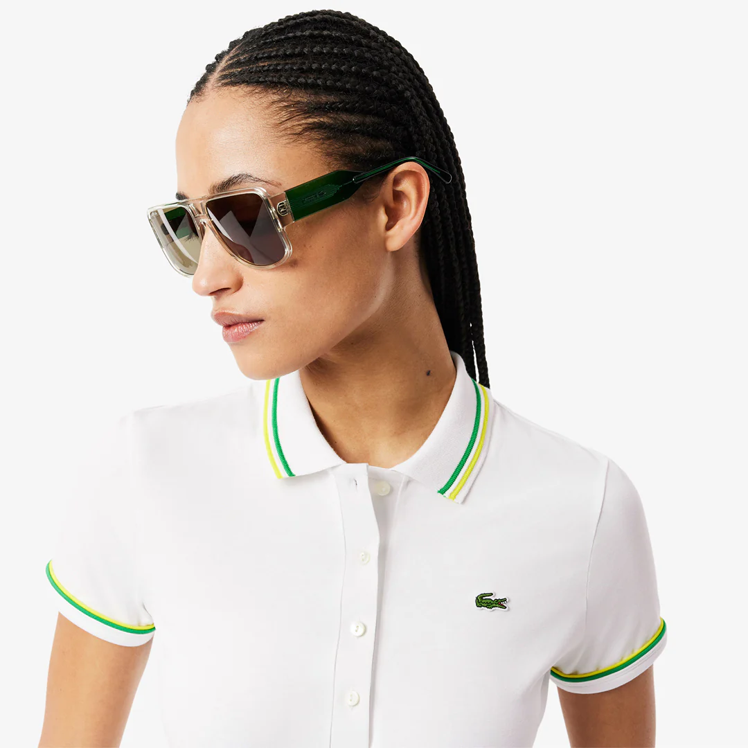 Lacoste Women's Jersey Polo - White - Image 5