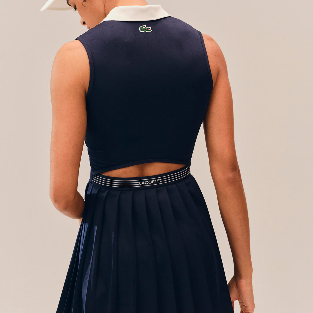Lacoste Women's Ultra Dry Heritage Dress - Navy Blue - Image 6