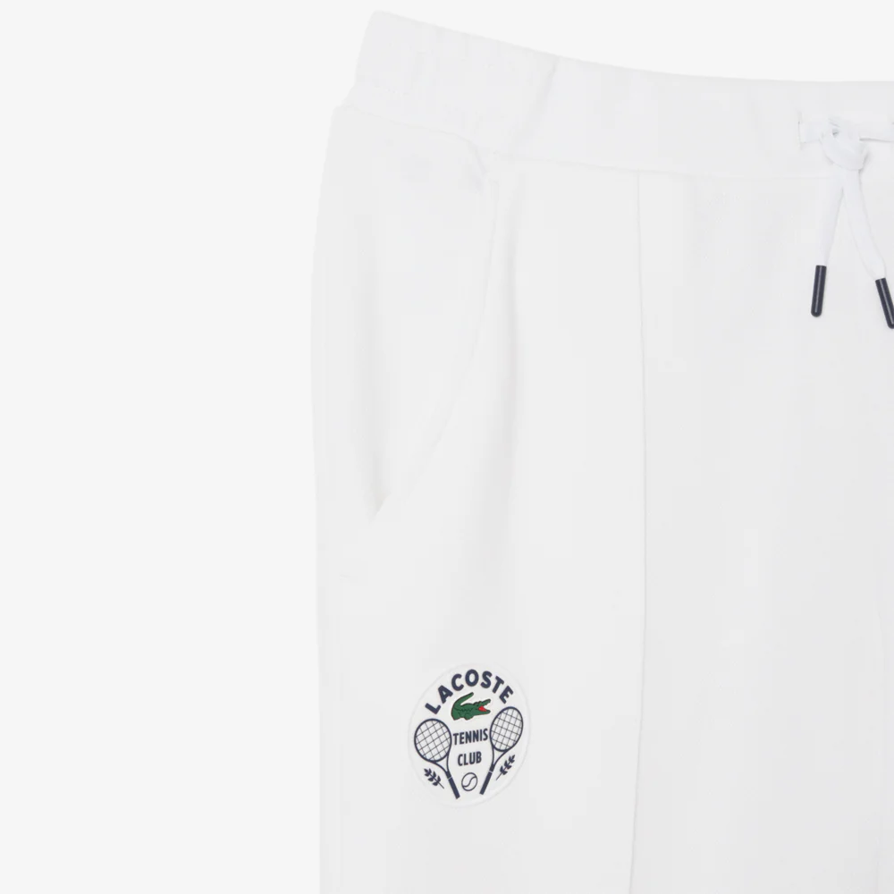 Lacoste Men's Heritage Tennis Sweatpants - White - Image 5
