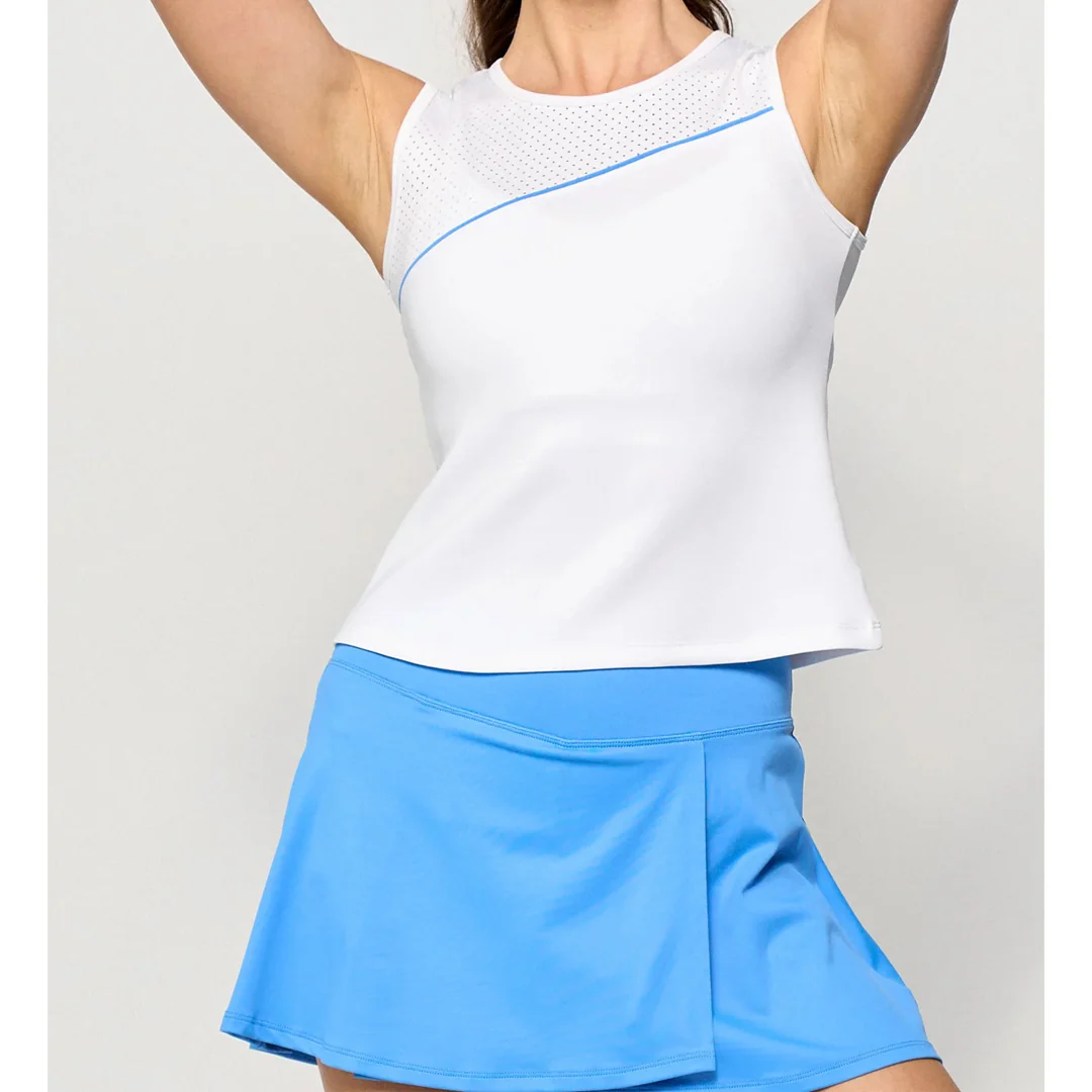 Lija It's all about Love Sporty Tank - White - Image 3