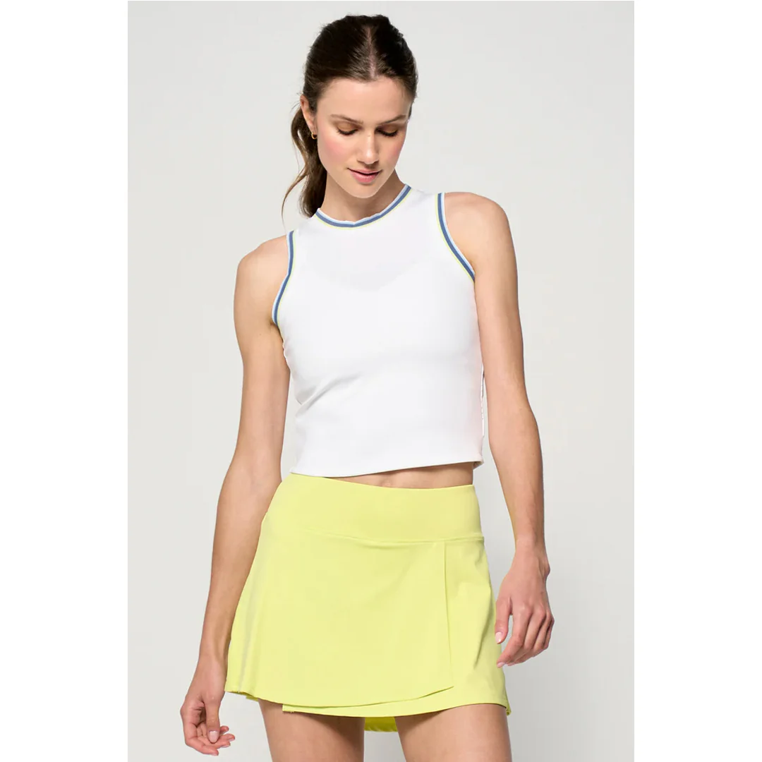 Lija It's all about Love Varsity Tank - White - Image 3