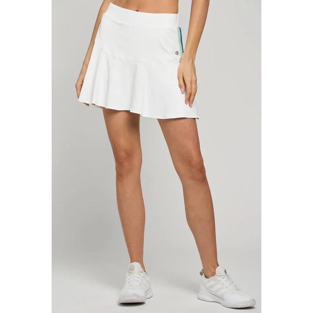 Lija Women's Be Your Best Dash Skort - White - Image 3