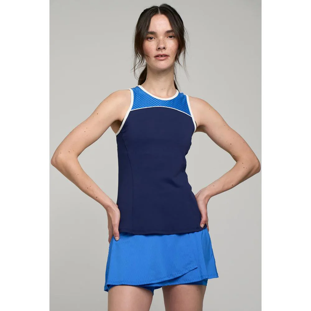 Lija Women's Be Your Best Superior Tank - Marine - Image 3