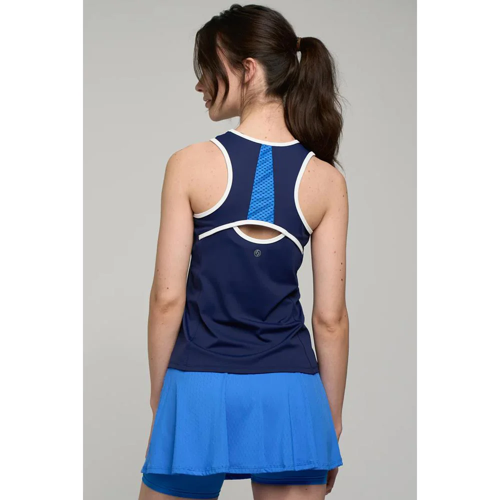 Lija Women's Be Your Best Superior Tank - Marine - Image 4