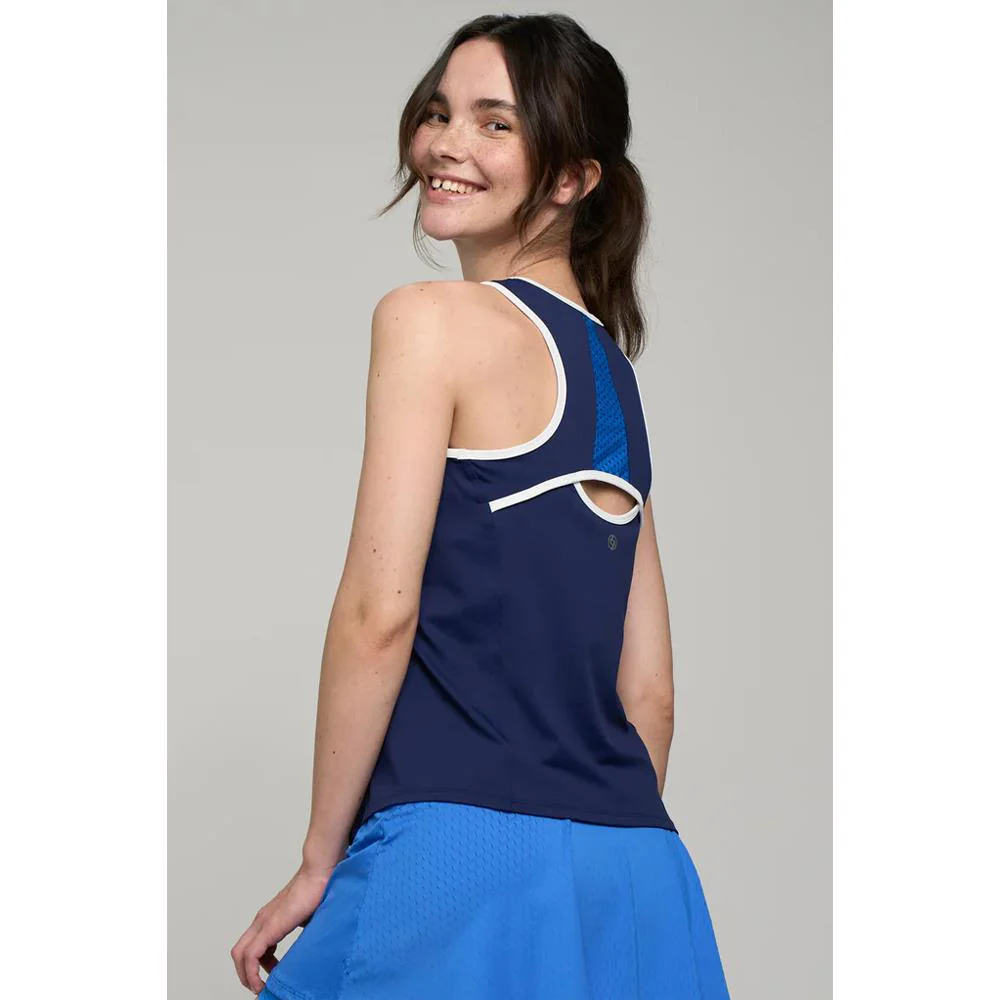 Lija Women's Be Your Best Superior Tank - Marine - Image 5