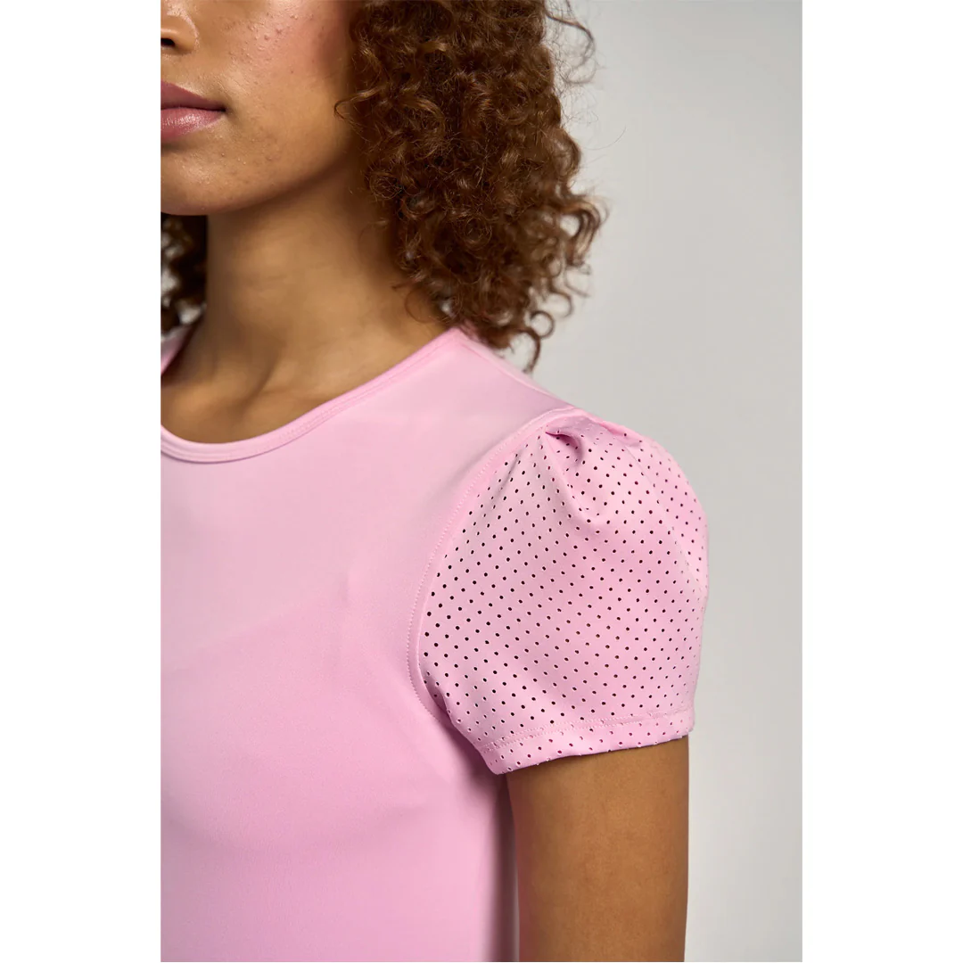 Lija Women's Born To Play Signet Tee - Peonies - Image 3