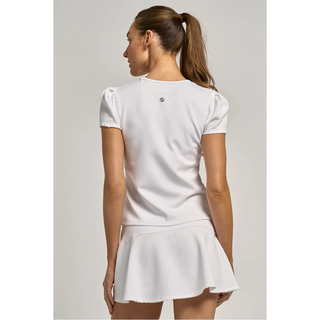 Lija Women's Signet Tee - White - Image 3