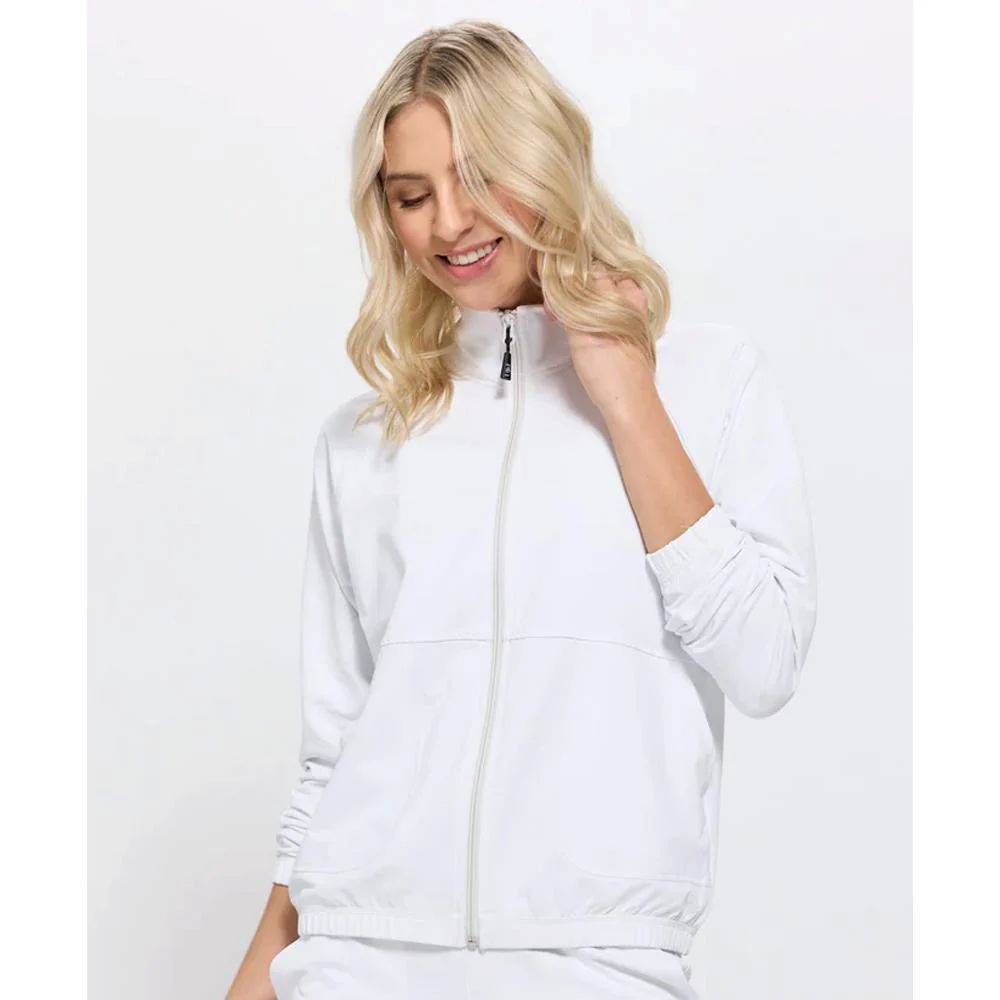 Lija Women's Club Jacket - White - Image 3