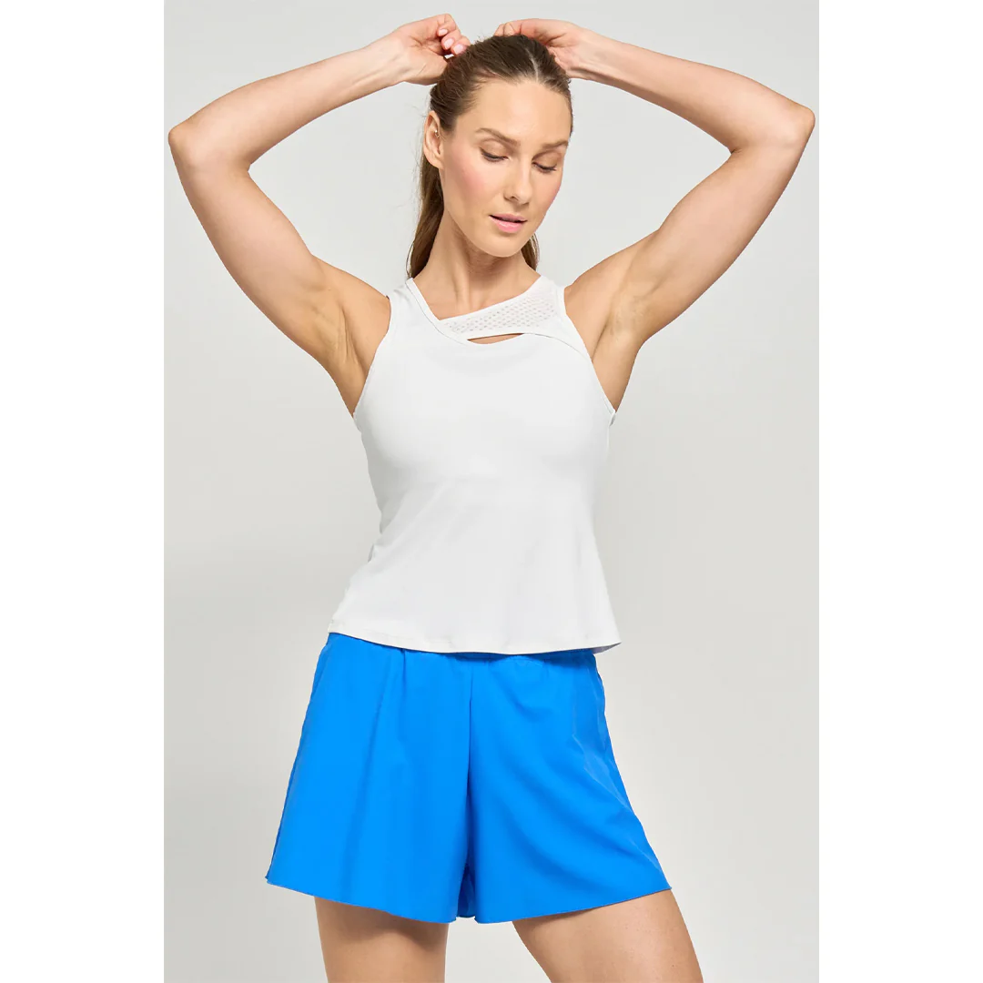 Lija Women's Court Crush Peer Tank - White - Image 4