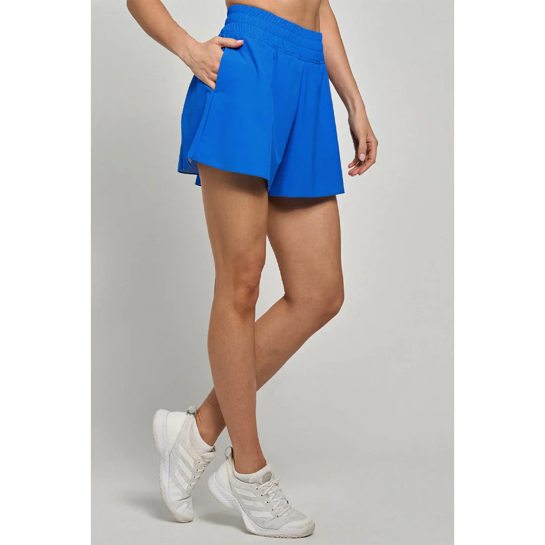 Lija Women's Court Crush Volume Short - Cobalt - Image 4