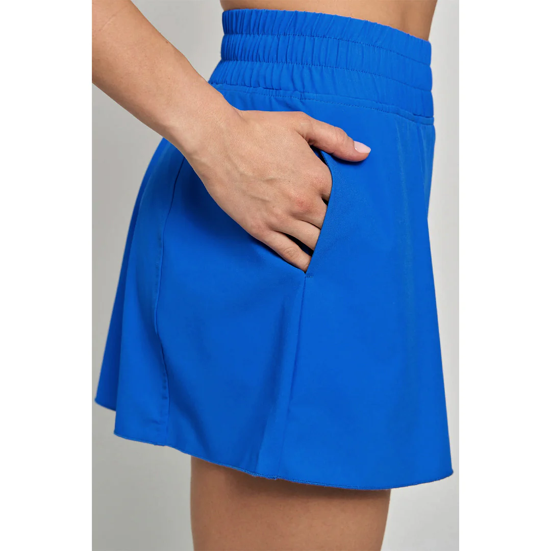 Lija Women's Court Crush Volume Short - Cobalt - Image 6