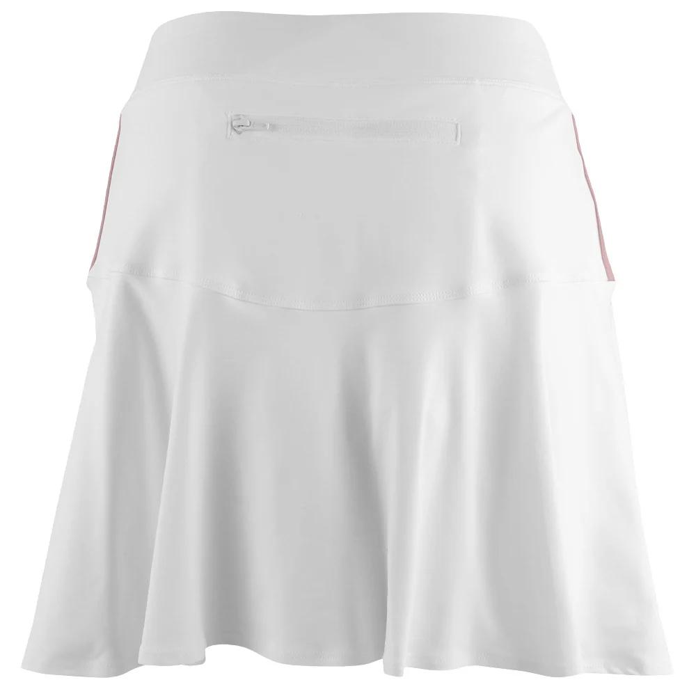 Lija Women's Don't Stop Me Now Dash 15" Skirt - White/Olive - Image 2
