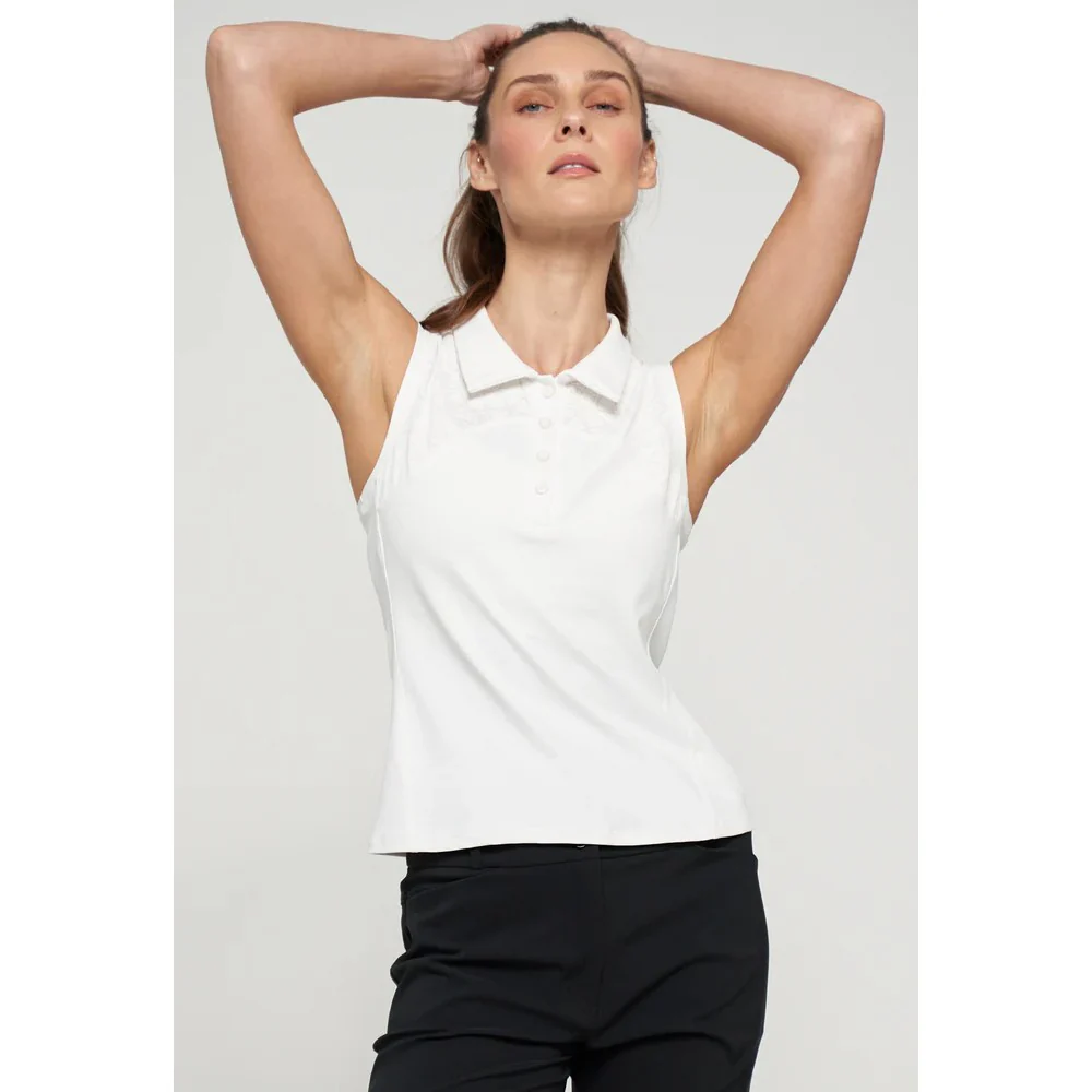 Lija Women's Don't Stop Me Now Legend Polo - White - Image 2