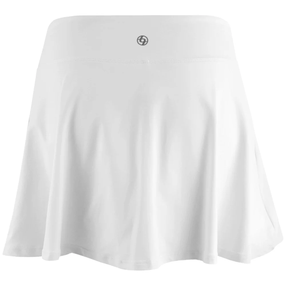 Lija Women's Tiebreak 13" Skort - White - Image 2