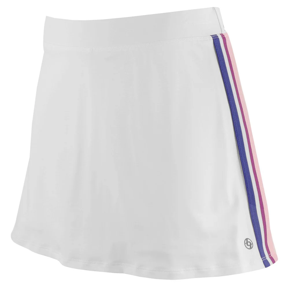 Lija Women's Hot Shot Racer 13" Skort - White/Multi - Image 2
