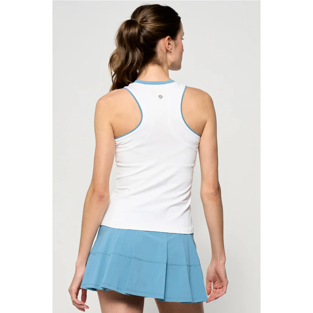 Lija Women's In Full Swing Gracey Tank - White - Image 4