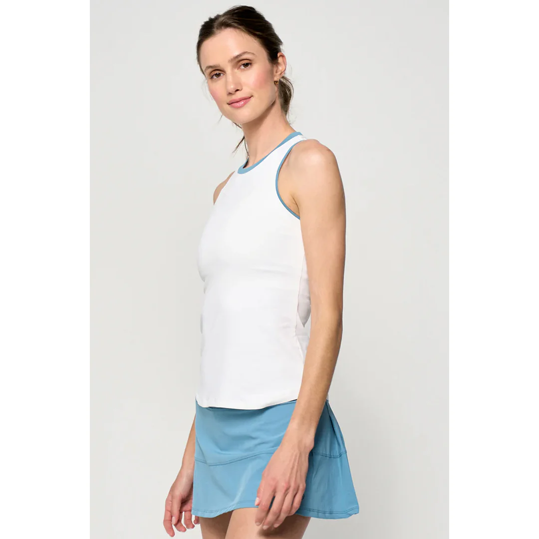 Lija Women's In Full Swing Gracey Tank - White - Image 5