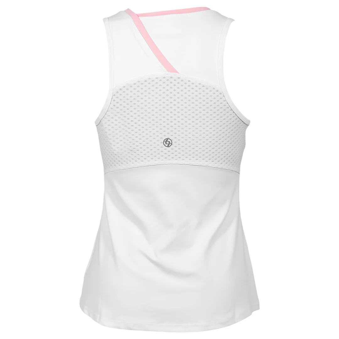 Lija Women's In Full Swing Peek Tank - White - Image 2