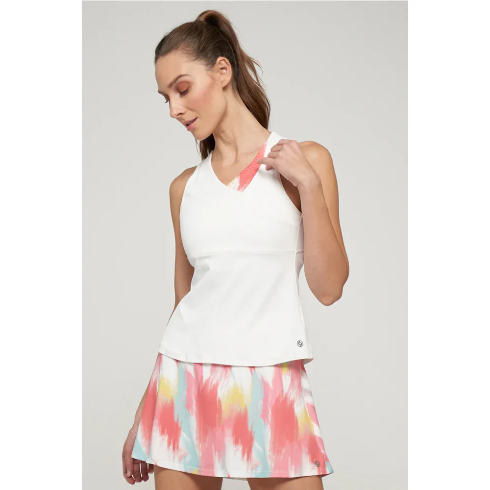 Lija Women's Like A Champion Patina Print 14" Skort - Brush Strokes - Image 4