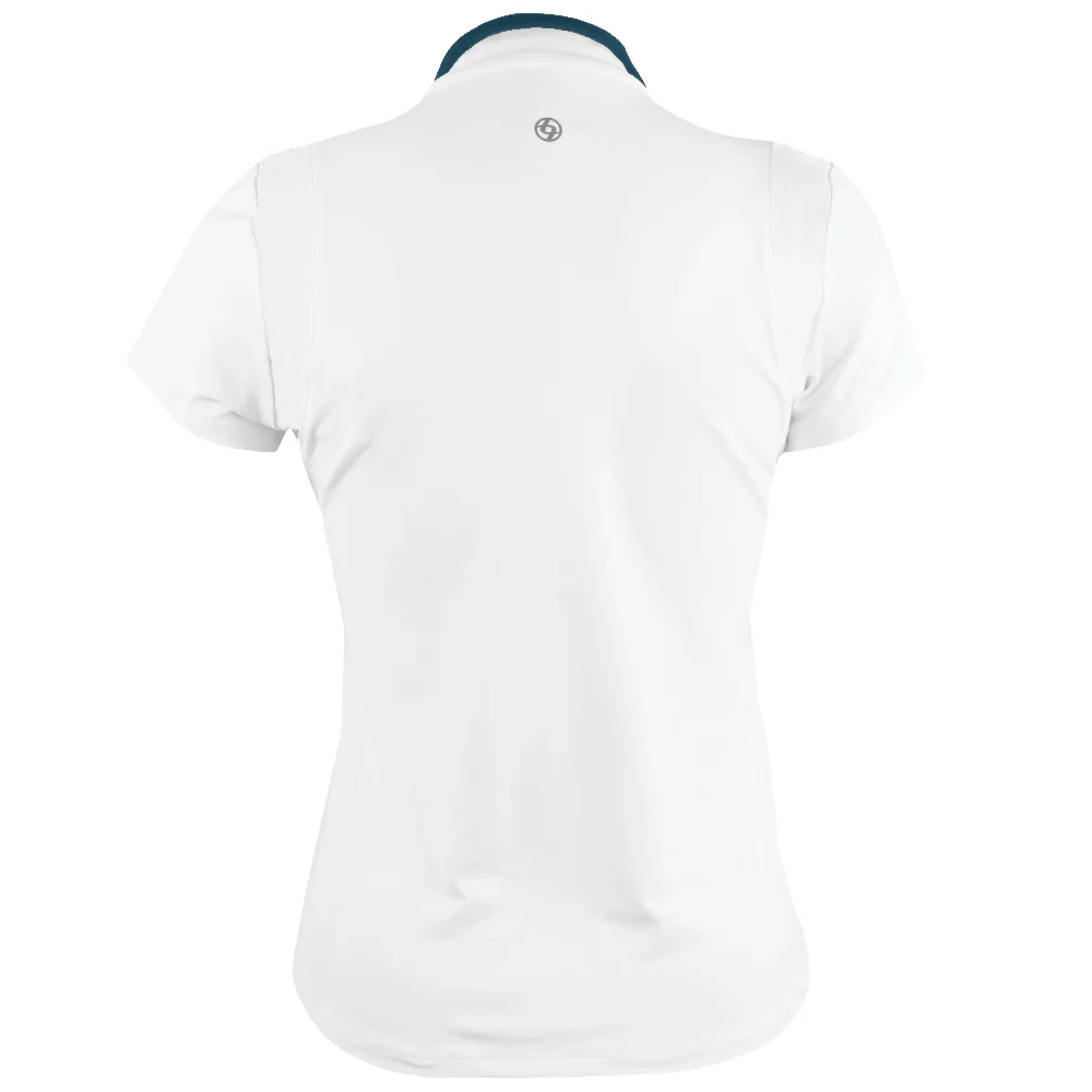 Lija Women's Like A Champion Roller Tee - White/Dragonfly - Image 2