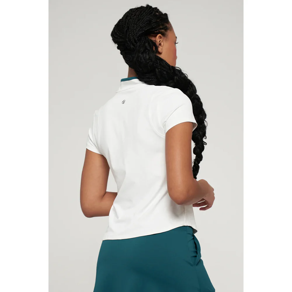 Lija Women's Like A Champion Roller Tee - White/Dragonfly - Image 4