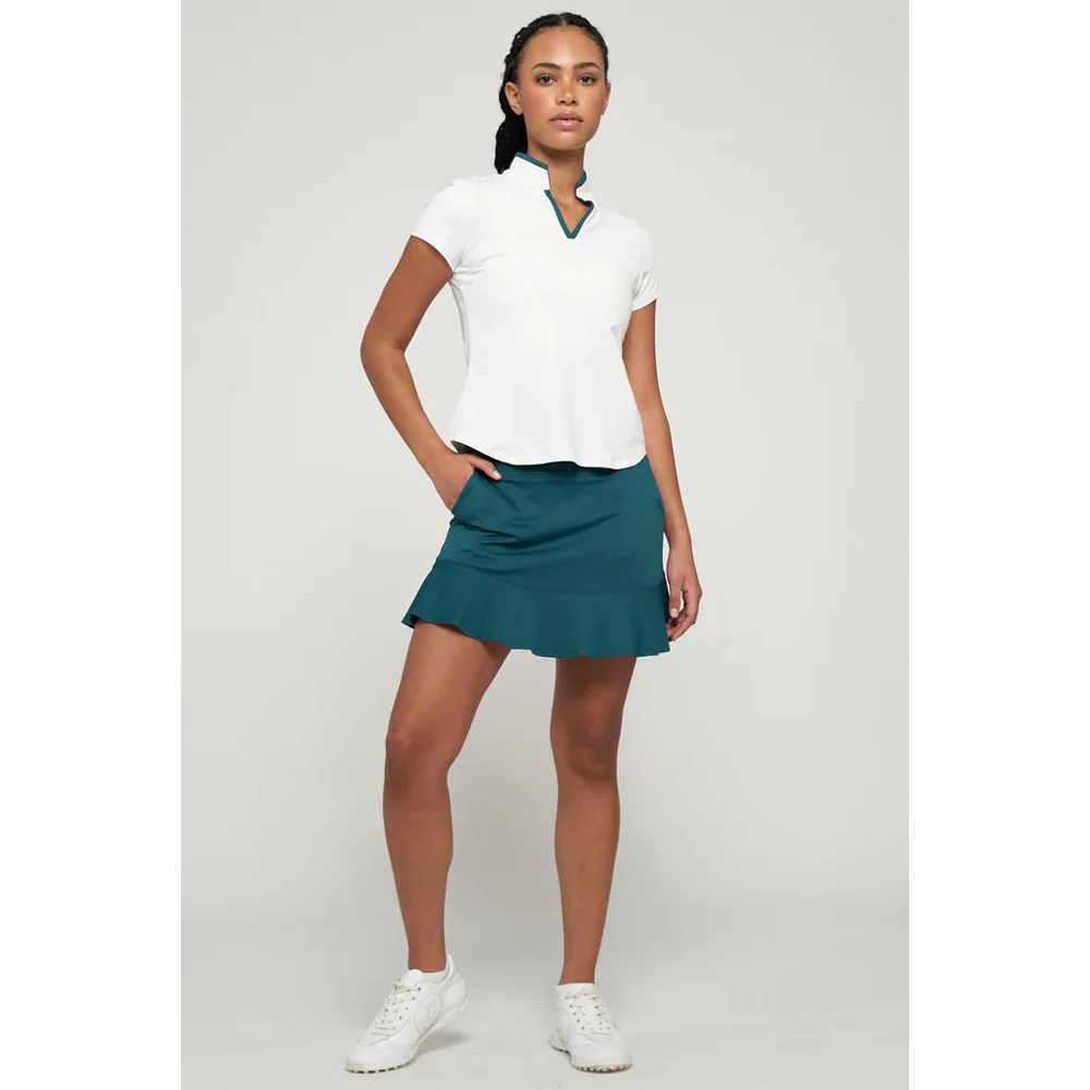 Lija Women's Like A Champion Roller Tee - White/Dragonfly - Image 5