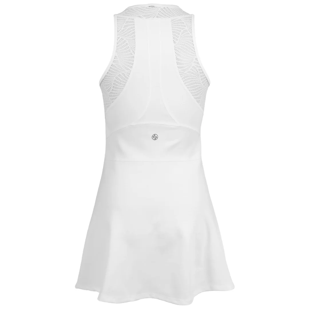 Lija Women's Match Point City Dress - White - Image 2