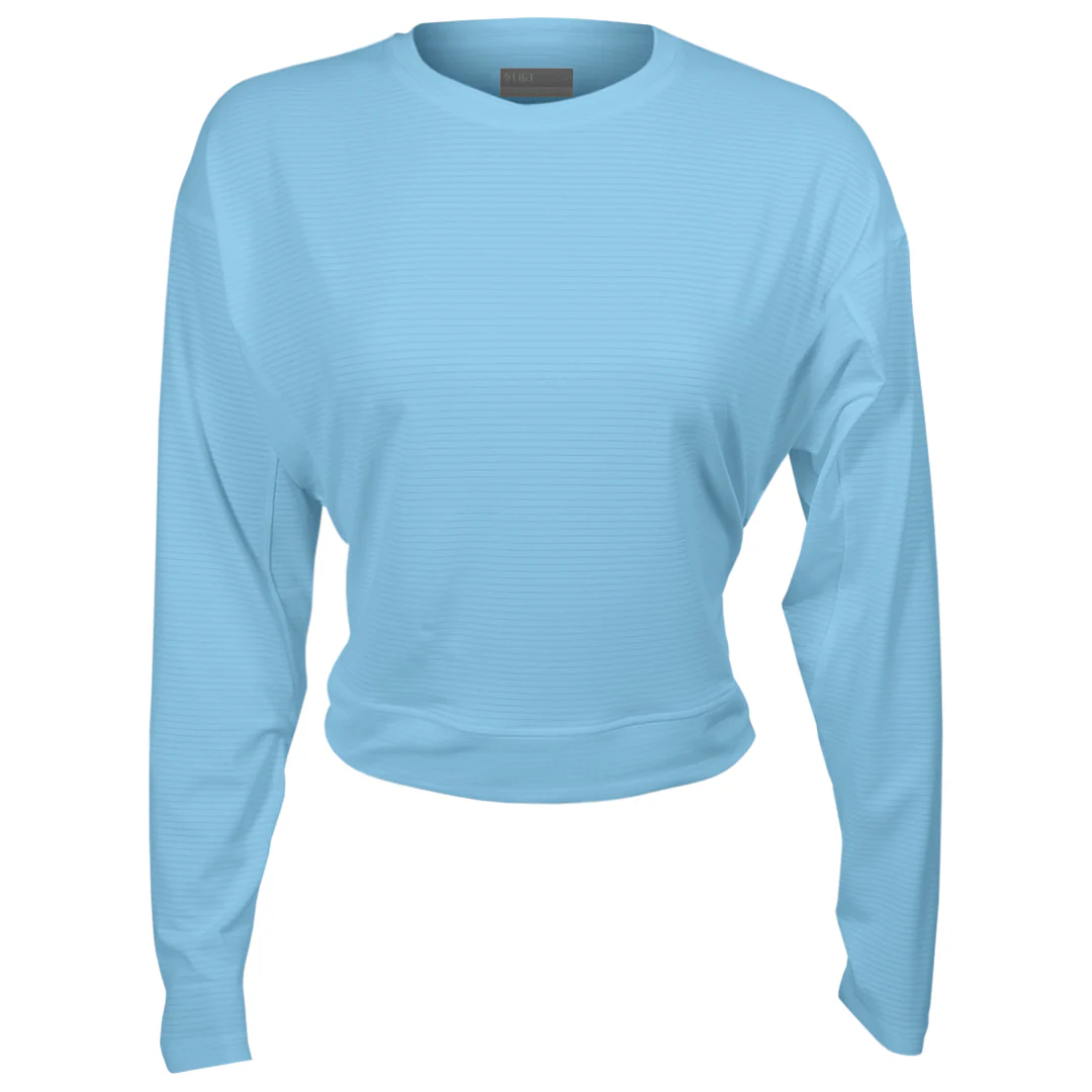 Lija Women's Match Point Rally Top - Blue Shores